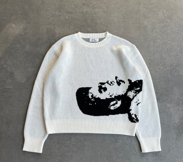 Knit Blanc "Pixel Art" 867534