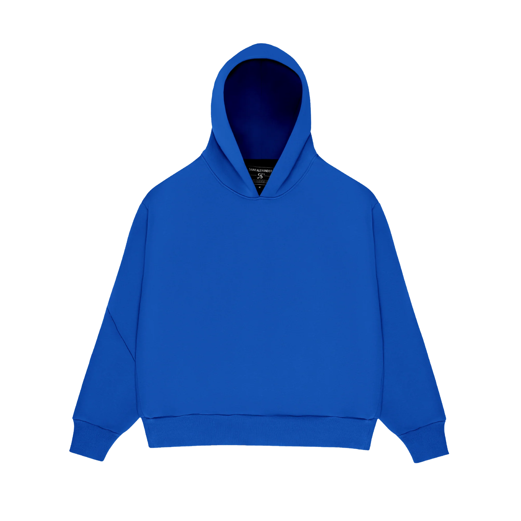 HOODIE MONOCHROME ÉCLAT BLEU